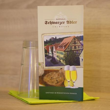 Gasthaus Schwarzer Adler Colmberg Bagian luar foto